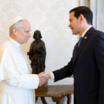 Pope Leo XIV meets U.S. Secretary of State Marco Rubio at the Vatican